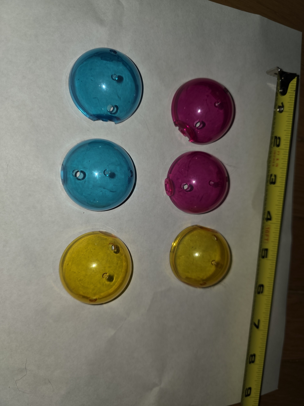 2000's 3 vintage Japanese promotional Animal Orbs (Gao Crystals) NO SEPARATING